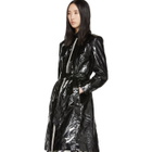 Alexachung Black Trinity Panelled Trench Coat