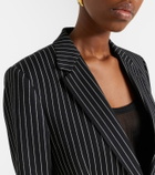 Tom Ford Pinstripe wool and cotton blazer