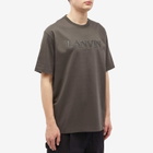 Lanvin Men's Logo T-Shirt in Loden