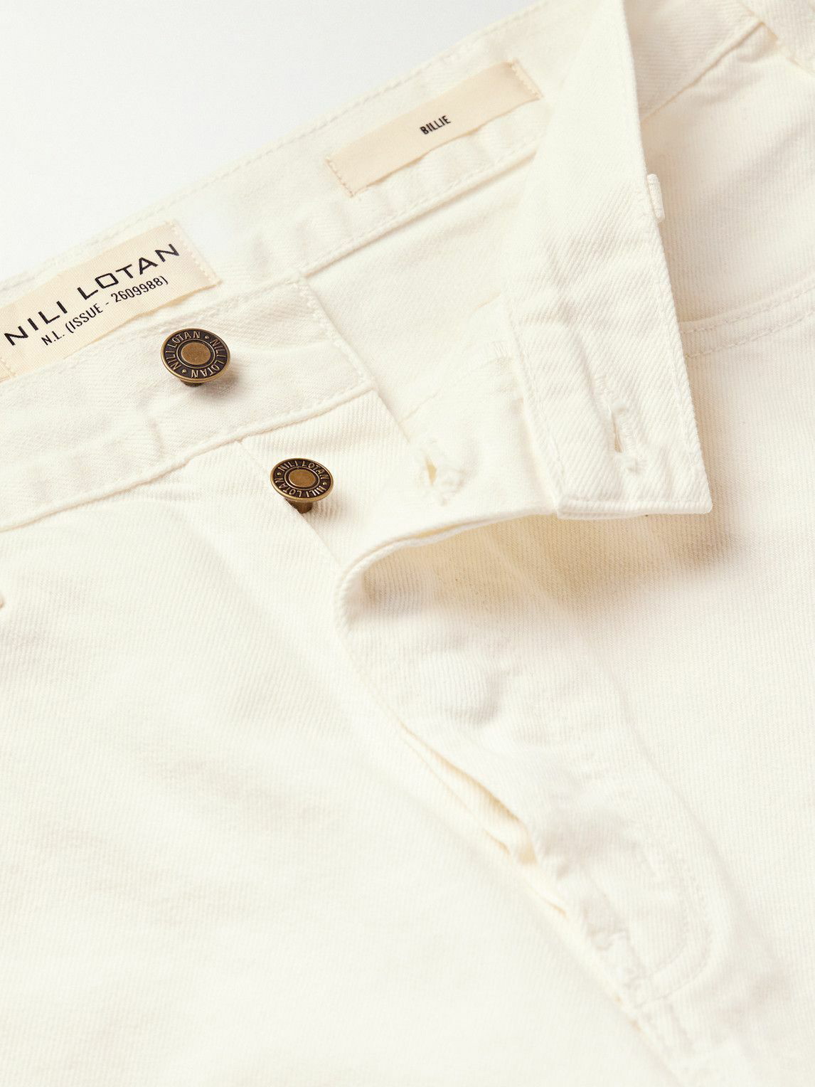 NILI LOTAN Billie Slim-Fit Straight-Leg Jeans for Men
