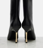 Gucci Bombshell leather knee-high boots