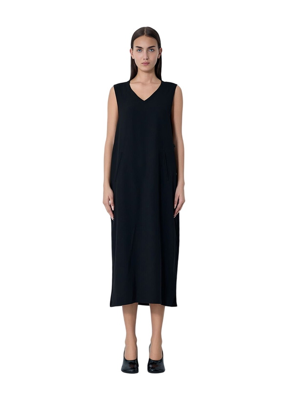 Photo: Yohji Yamamoto Double Knit Midi Dress
