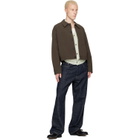 Sunflower Navy Wide Twist Jeans