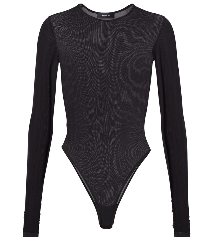 Photo: Wardrobe.NYC Sheer bodysuit