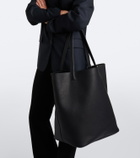The Row Clement leather tote bag