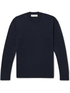 Orlebar Brown - Lucian Merino Wool Sweater - Blue