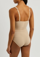 Wolford Mat De Luxe Forming Stretch-jersey Bodysuit - Beige - LB (Large B-Cup)