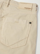 Incotex - Division Straight-Leg Cotton-Blend Shorts - Neutrals