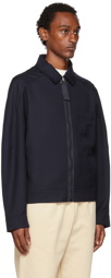 Jacquemus Navy Le Papier 'Le Blouson Linu' Jacket