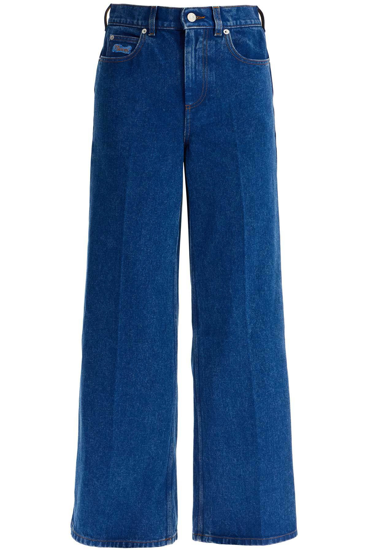 『MARNI 』インディゴ キャロットフィット ジーンズ Marni Indigo Inside-Out Carrot-Fit Jeans Marni