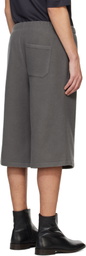 Rier Gray Fleece Shorts