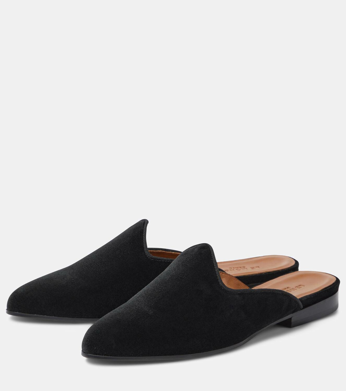 Le Monde Béryl Venetian velvet slippers