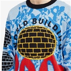 P.A.M. Men's World Building Graphic Jacquard Sweater in Multi