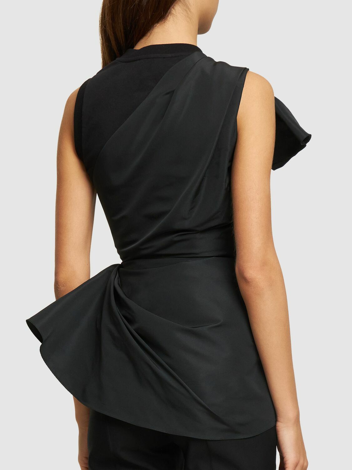 ALEXANDER MCQUEEN - Hybrid Asymmetric Top Alexander McQueen
