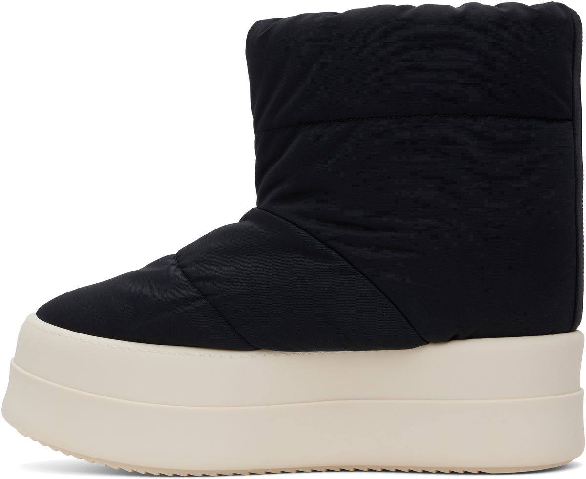 Rick Owens DRKSHDW Black Porterville Mega Bumper Low Lunar Boots
