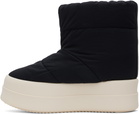 Rick Owens DRKSHDW Black Porterville Mega Bumper Low Lunar Boots