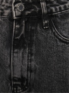 WEWOREWHAT High Rise Relaxed Straight Denim Jeans