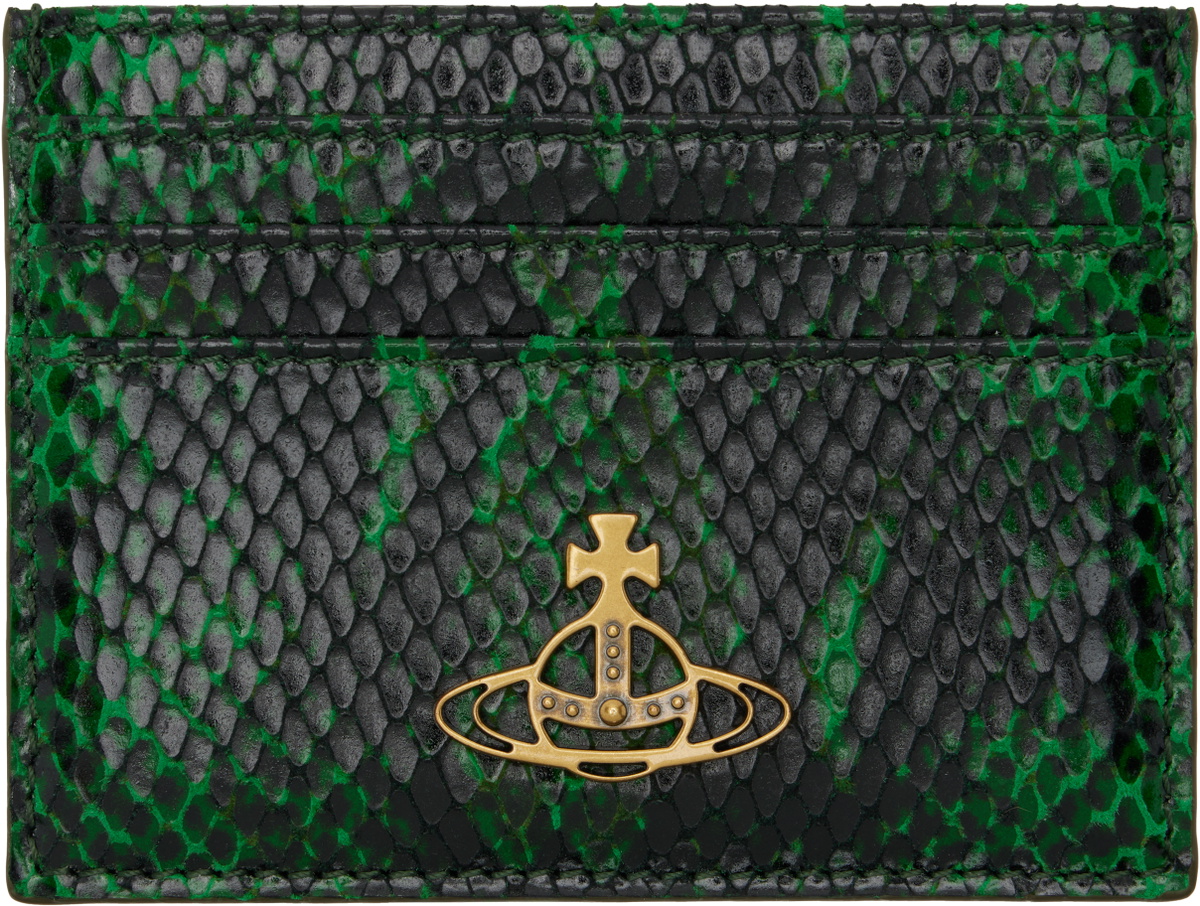 Vivienne Westwood Women's Flat Card Holder Blue main image 1