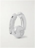 Balenciaga - Silver-Tone Single Hoop Earring