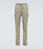 Brunello Cucinelli - Cotton and linen cargo pants