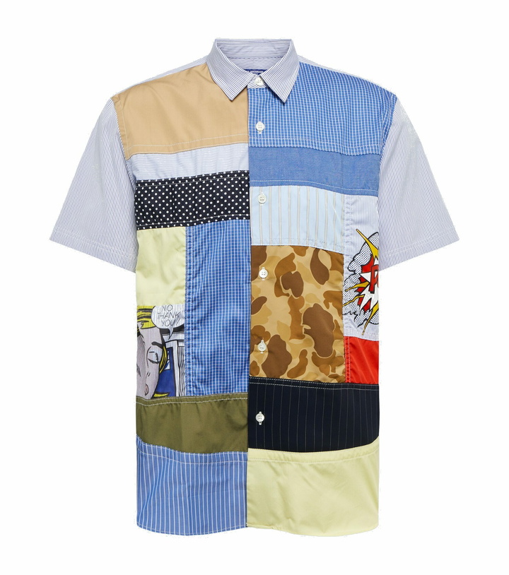 Photo: Junya Watanabe - x  Roy Lichtenstein cotton shirt