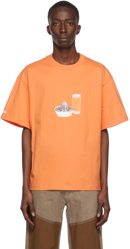 Photo: Jacquemus Orange 'Le T-Shirt Succo' T-Shirt