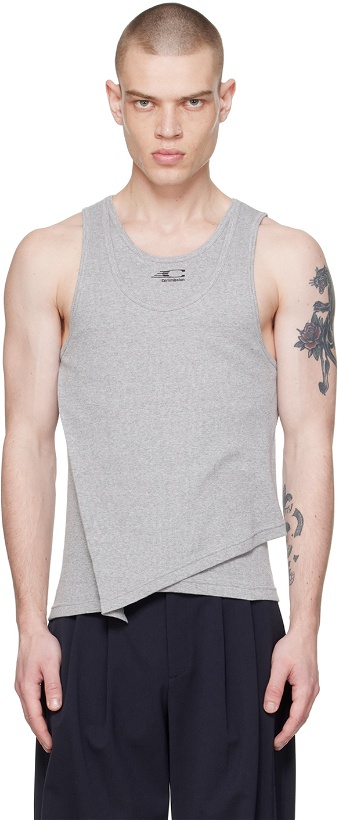 Photo: Commission SSENSE Exclusive Gray Double Tank Top