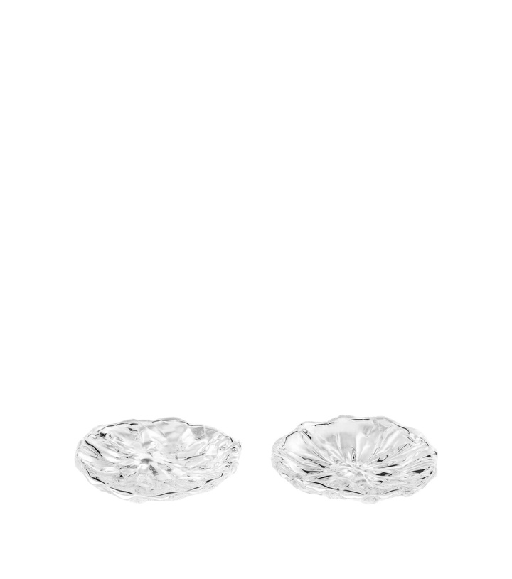 Photo: Alexander Kirkeby Set of 2 crystal side plates