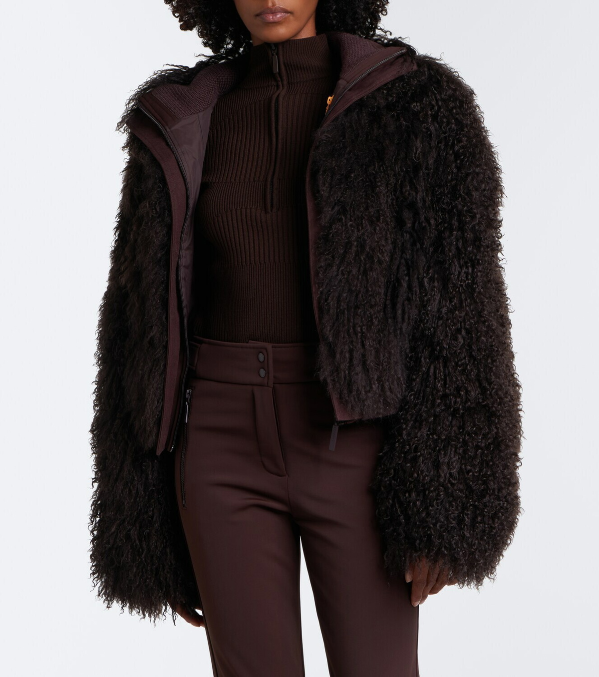 Cordova Nozawa shearling ski jacket