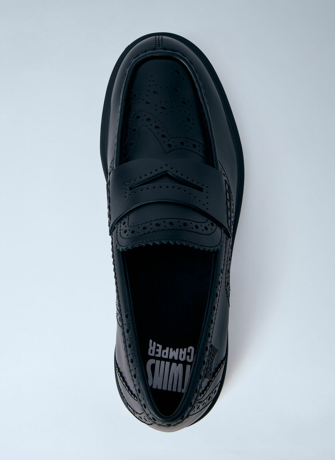 CAMPER Leather Brogue Loafers