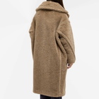 Max Mara Women's Nuevo Teddy Coat in Sand