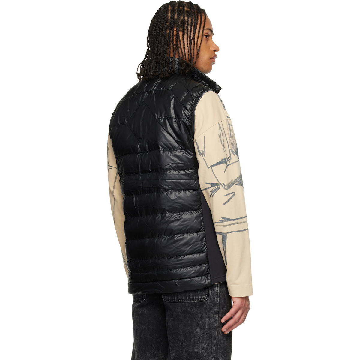 Canada Goose Black HyBridge Lite Down vest