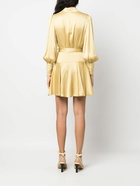 ZIMMERMANN - Silk Wrap Mini Dress