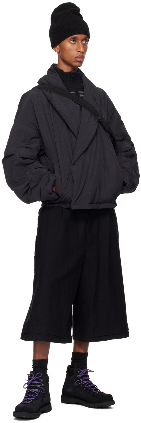 A. A. Spectrum Black Earlian Down Jacket