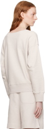 Margaret Howell Off-White Round Neck Sweatshirt