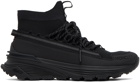 Moncler Black Monte Runner High Sneakers