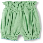 Misha & Puff Baby Green Hearts Bubble Shorts