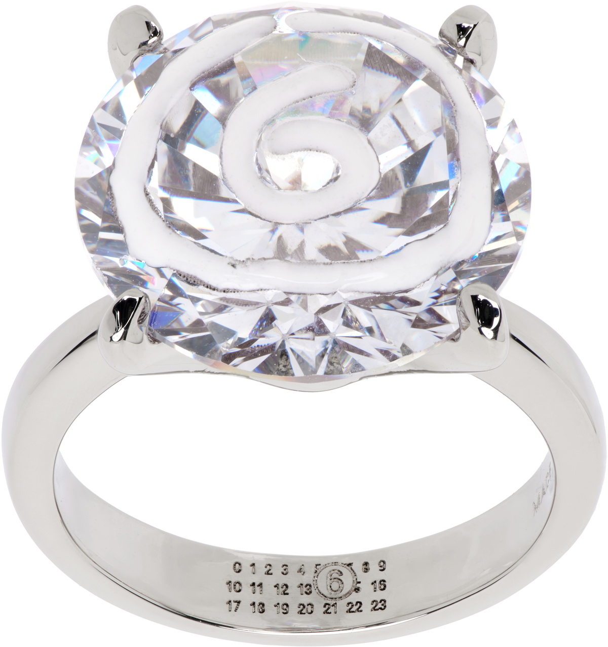 【関税込み】Alec Doherty SSENSE限定 シルバー Dazed リング Alec Doherty SSENSE Exclusive Silver Dazed Ring