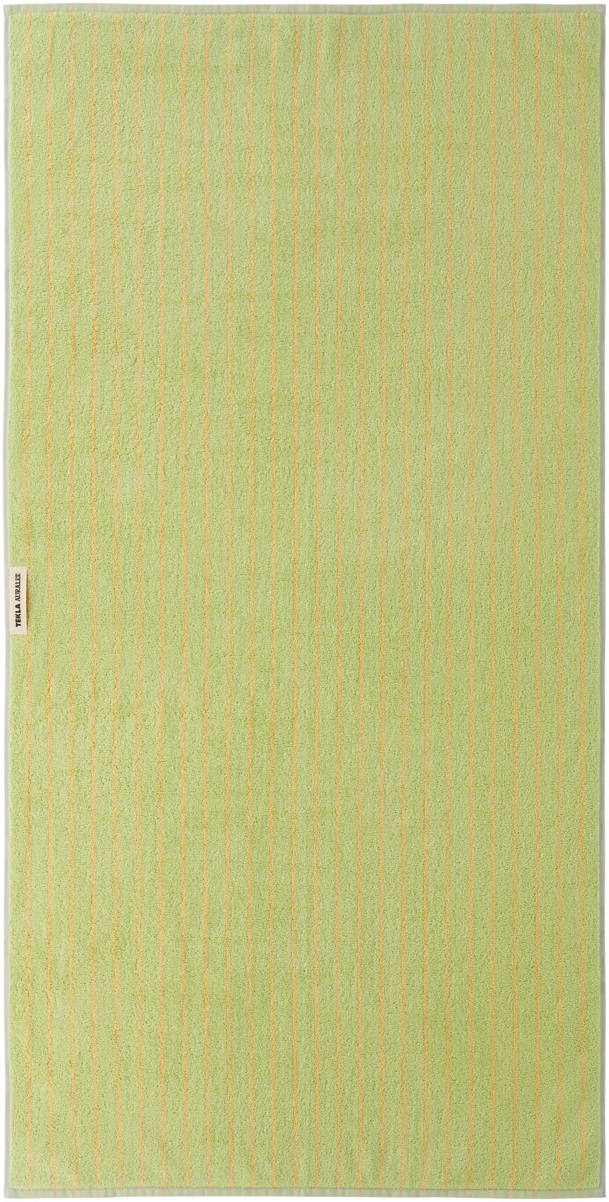 Tekla SSENSE Exclusive Green AURALEE Edition Bath Towel Tekla Fabrics