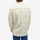Foret Men's Grip Check Shirt in Cloud Check
