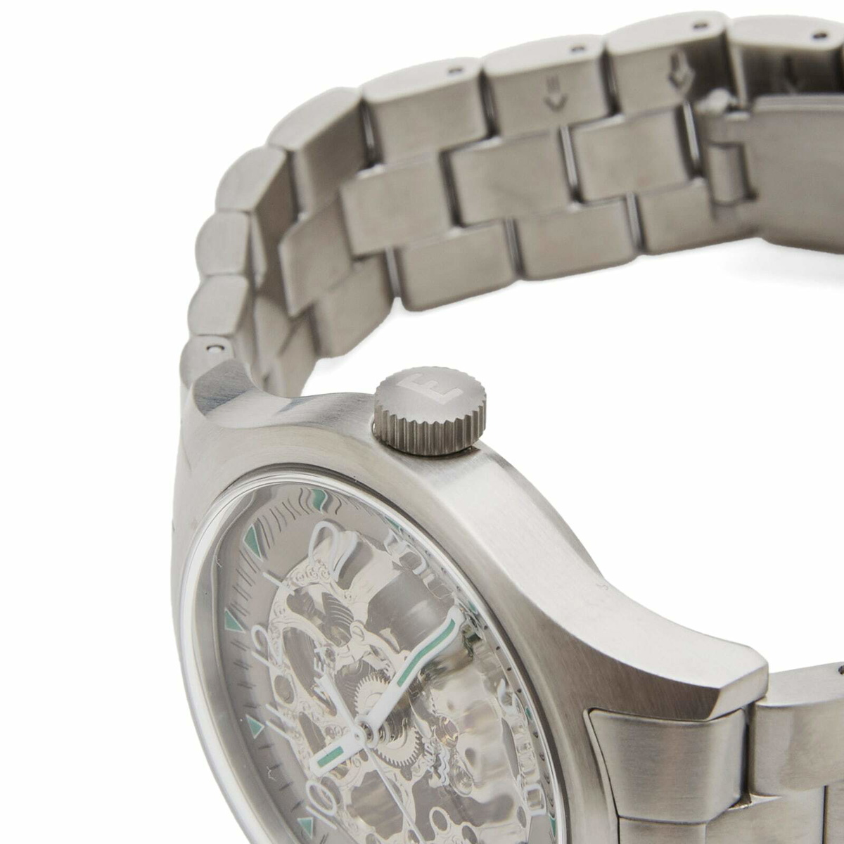 新品定価以下　END×TIMEX スケルトン ステンレススチール　別注 END. x Timex 'Skeleton' in Stainless Steel Timex