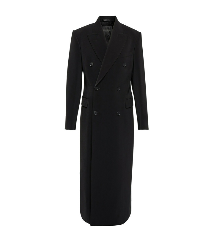 Photo: Balenciaga - Double-breasted longline coat