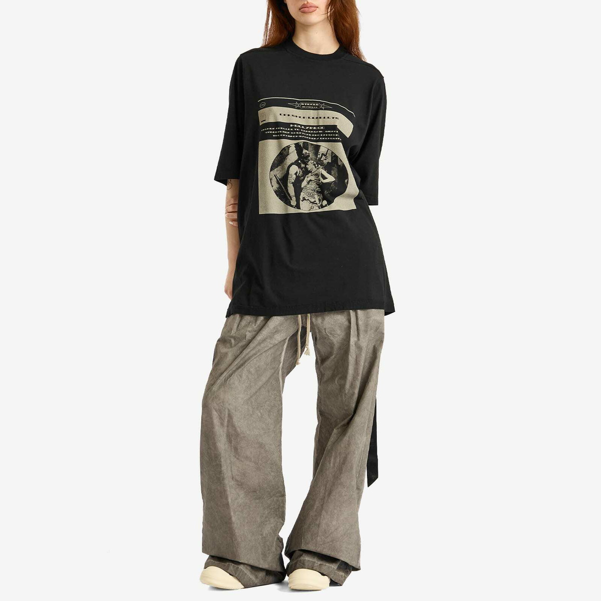 Rick Owens DRKSHDW Women's Jumbo Short Sleeve T-Shirt in