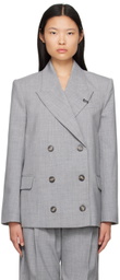 CAMILLA AND MARC Gray Lazlo blazer
