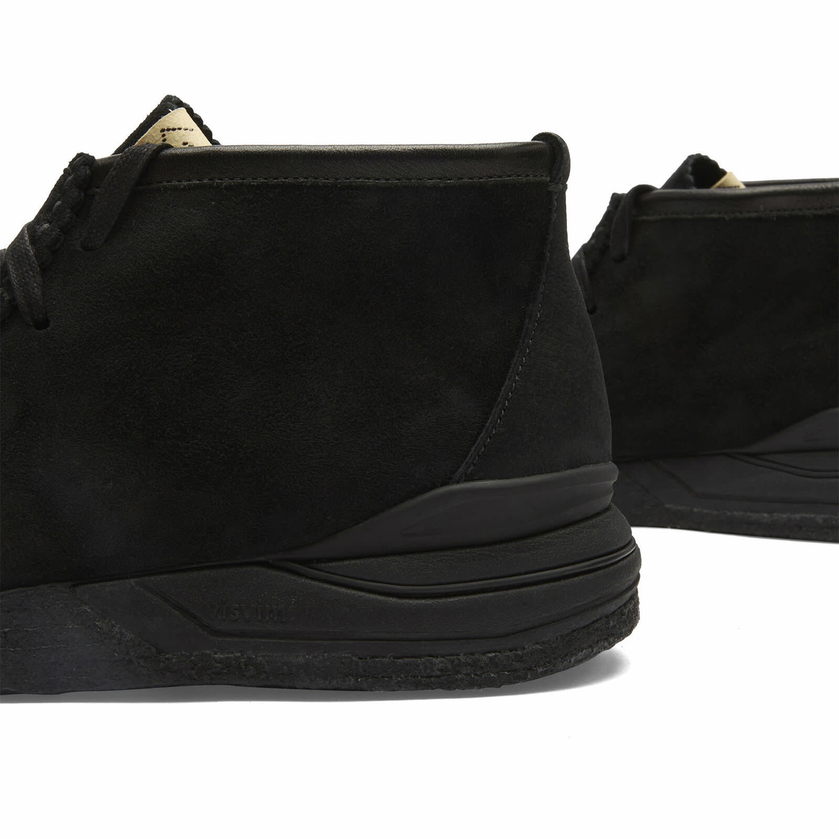 Visvim Men's Beuys Trekker-Folk Boot in Black Visvim