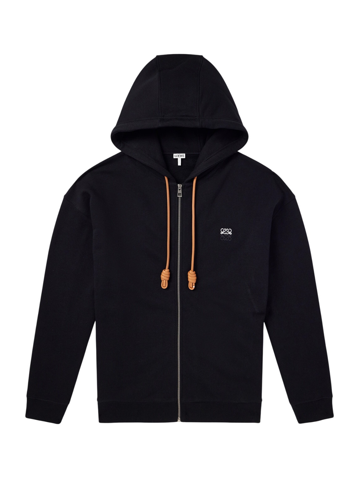 Loewe - Anagram embroidered cotton hoodie Loewe