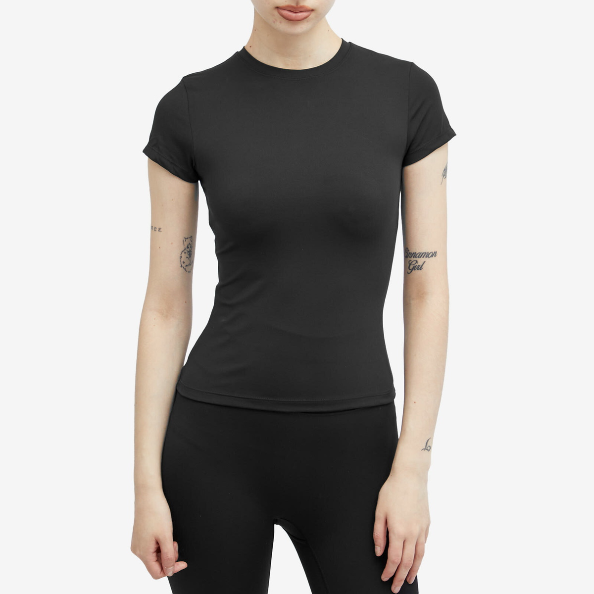 Adanola Women's Ultimate Short Sleeve Top in Black