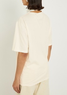 Lemaire Foulard-neck Cotton T-shirt Cream