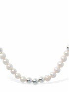 EMANUELE BICOCCHI - Pearl Chain Collar Necklace