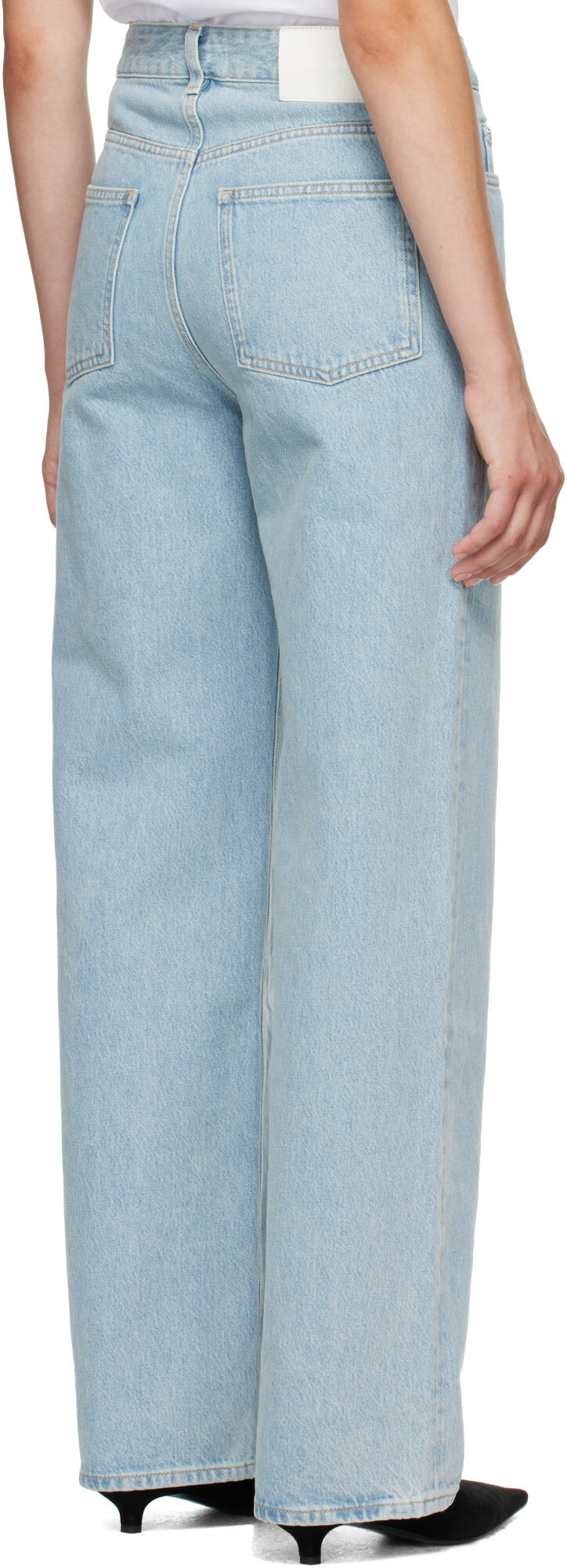 Loulou de Saison Blue MICO Wide Leg Jeans
